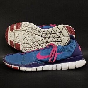 Nike Training Free Twist - Women's Sz 6 - Blue/Violet Running Shoes - 487799-401
